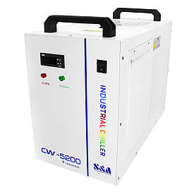 Чиллер для охолодження рідини S&A CW-5202TH, система охолодження води для лазерного верстата CO2 та шпинделя