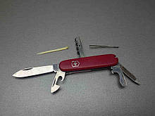 Сувенирний туристичний похідний ніж Б/У Victorinox officier suisse