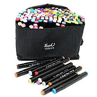 Набір скетч-маркерів TOUCH 168 кольорів в чохлі