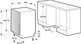 Вбудована посудомийна машина Gorenje GV561D10, фото 8