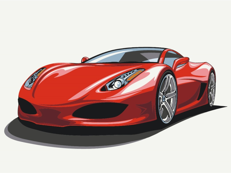 Акційна Картини за номерами BrushMe Перегони (KBS0002) 30 х 40 см, фото 1