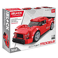Конструктор червона машина IBLOCK PL-920-28 Мульти models 217 деталей