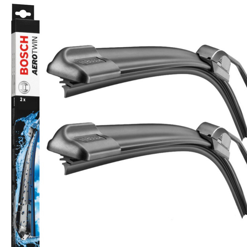 Щітка з очищувача 550мм/22" 400мм/16" (2шт) BOSCH безкаркасна 3397118984, фото 1