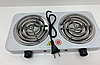 Електрична плитка RAF 8020B на дві конфорки спіральна, фото 2
