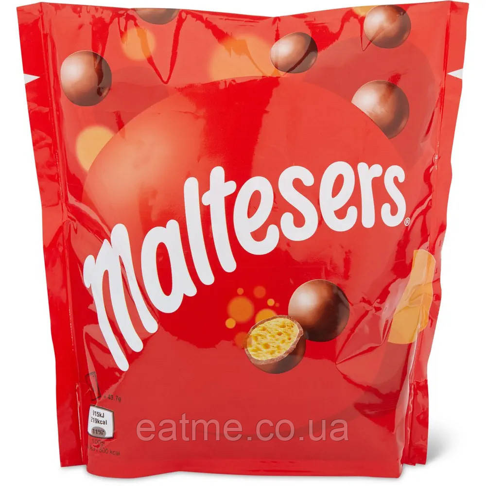 Maltesers Хрусткі кульки в молочному шоколаді 192.5g