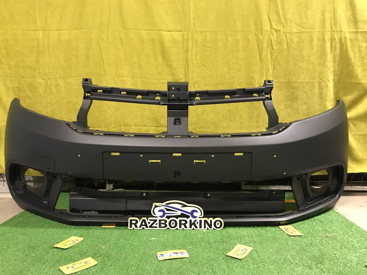 Бампер передній Renault Sandero 2 Рено Сандеро 2 Stepway (2017-...) Оригінал 620222303R, фото 1