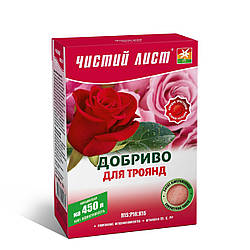 Добриво для троянд Чистий Лист (кристал) 300г