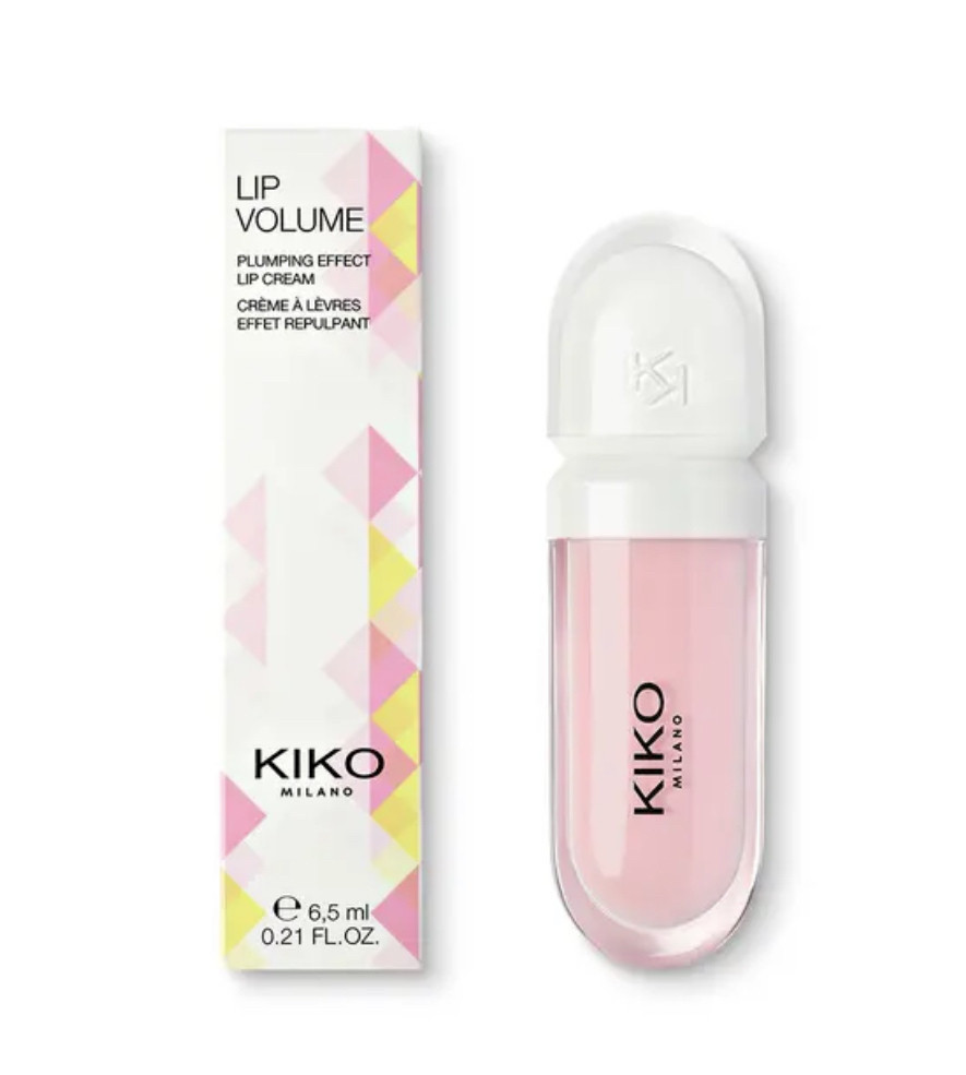 Крем-перфектор для губ з ефектом збільшення об'єму Kiko Milano Lip Volume Plumping Effect Lip Cream