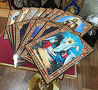 Иконы литографические для киотов 28шт., 28х21см