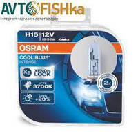 Лампа Н15 12V 15/55W OSRAM Cool Blue Intense +20% 3700K