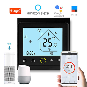 Wi-Fi терморегулятор Ecoset PWT 002 сенсорний програмований для теплої підлоги