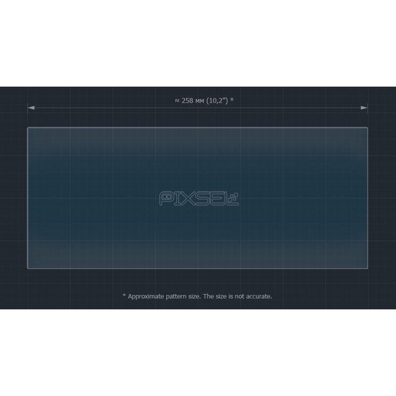 Захисне гібридне скло на монітор 11" 9H OPEL MOKKA 2020 - 2024