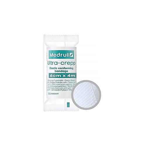 Бинт еластичний Ultra-crepp Medrull 4,0 м 6,0 см