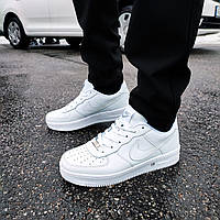 Чоловічі кросівки Nike Air Force 1 білі StremovskiyShoes