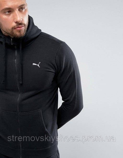 Чоловічий спортивний костюм Puma чорний StremovskiyShoes - фото 2 - id-p1661630107