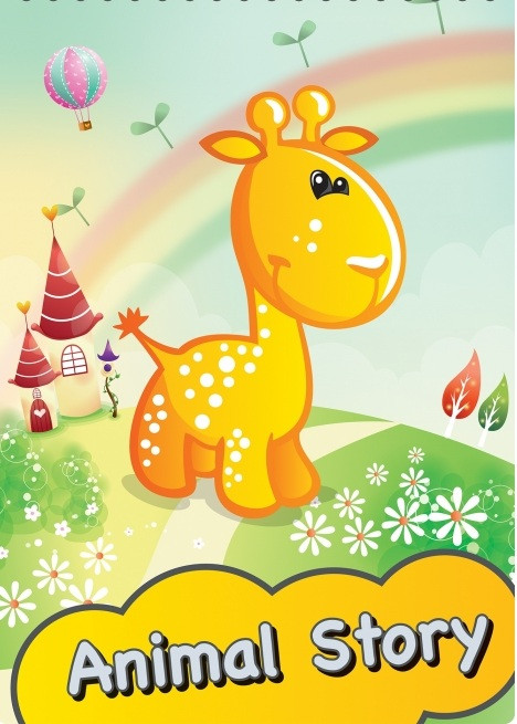 Блокнот Animal story, А6, пластикова обкл., глітер, 48 арк.спіраль, клітка.E20319-98