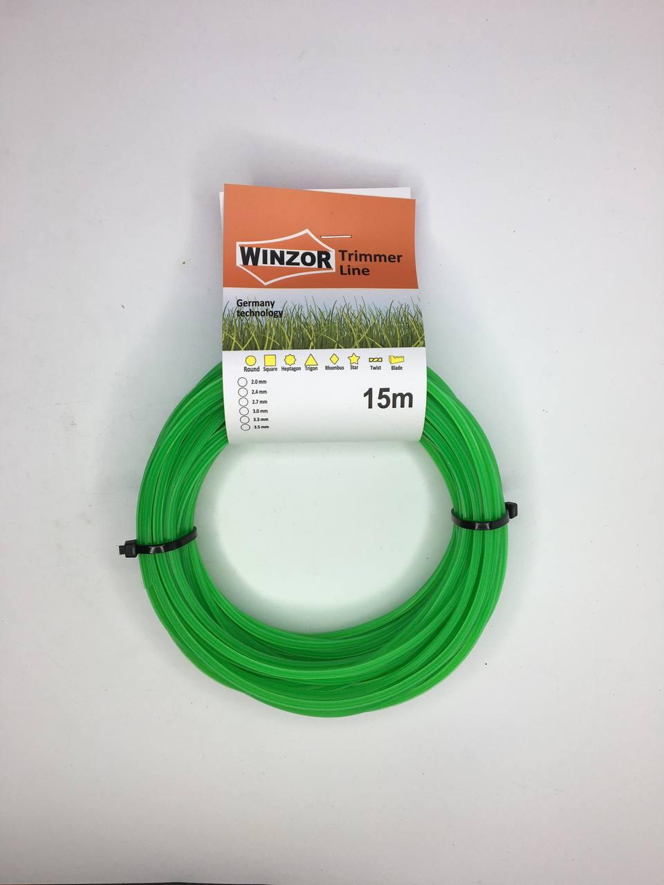 Ліска косильна 3.3м 15м зірка Winzor, фото 1