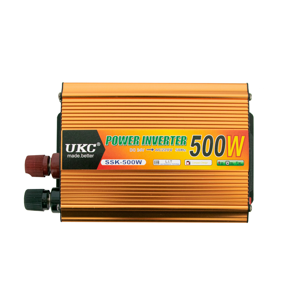 Перетворювач напруги в авто UKC Power Inverter SSK-500W інвертор автомобільний 24V/220V 500W трансформатор - фото 4 - id-p1661637257