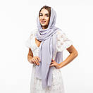 Подарунковий набір «Закохані птахи» – елегантний шарф та брошка, фото 3