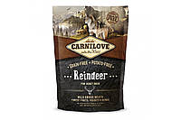 Carnilove Reindeer for Adult Dogs (Карнилав Олень Эдалт) сухой беззерновой корм для взрослых собак всех пород 1.5 кг.