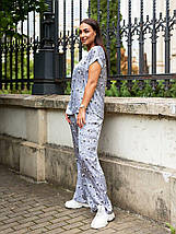 Комфортний жіночий костюм Блуза+Брюки, тканина "Шовк Армані" 50, 52, 54, 56, 58, 60, 62 розмір 50, фото 4