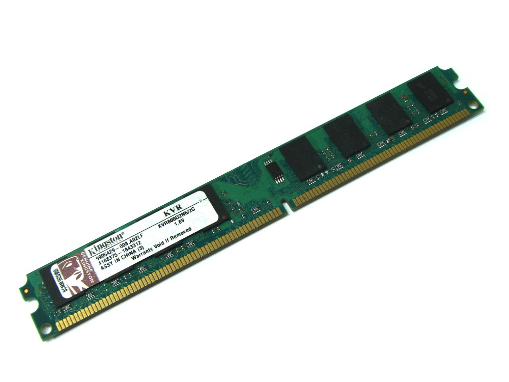 Модуль пам`яті 2048MB DDR II PC2-6400 Kingston (KVR800D2N6/2G)