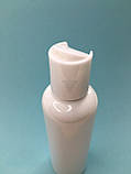 Флакон білий із кришкою диск-топ, 100 мл, фото 3