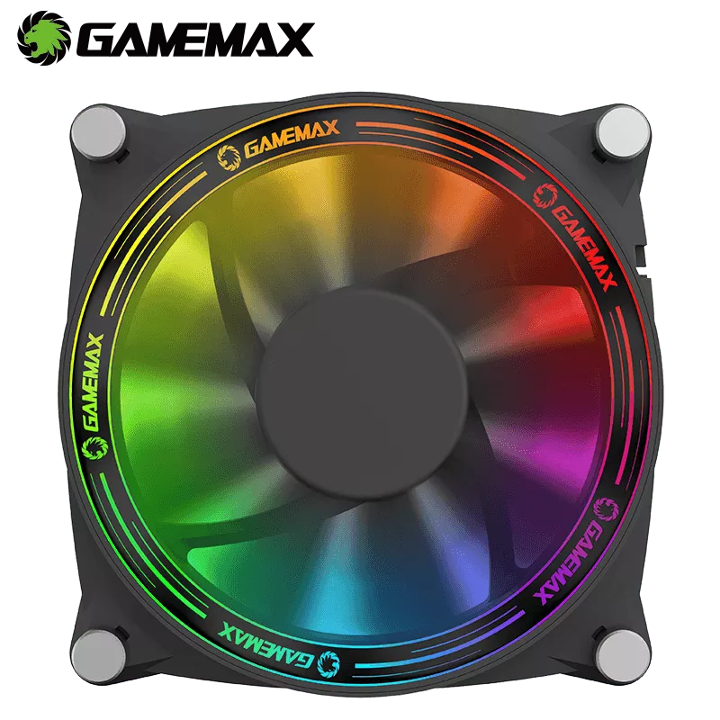Вентилятор для корпусів GAMEMAX 120 мм (GMX-12-RBB ARGB)