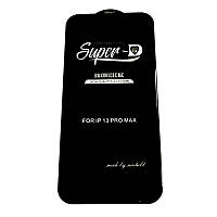 Захисне скло Super Glass iPhone 13 Pro Max (black)