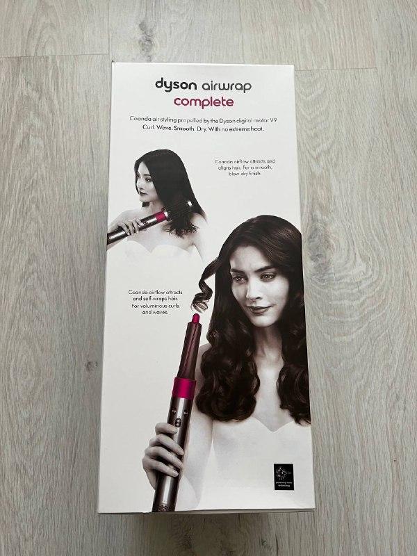 Стайлер Dyson Дайсон AirwrapTM для різних типів волосся. Колір Фуксия