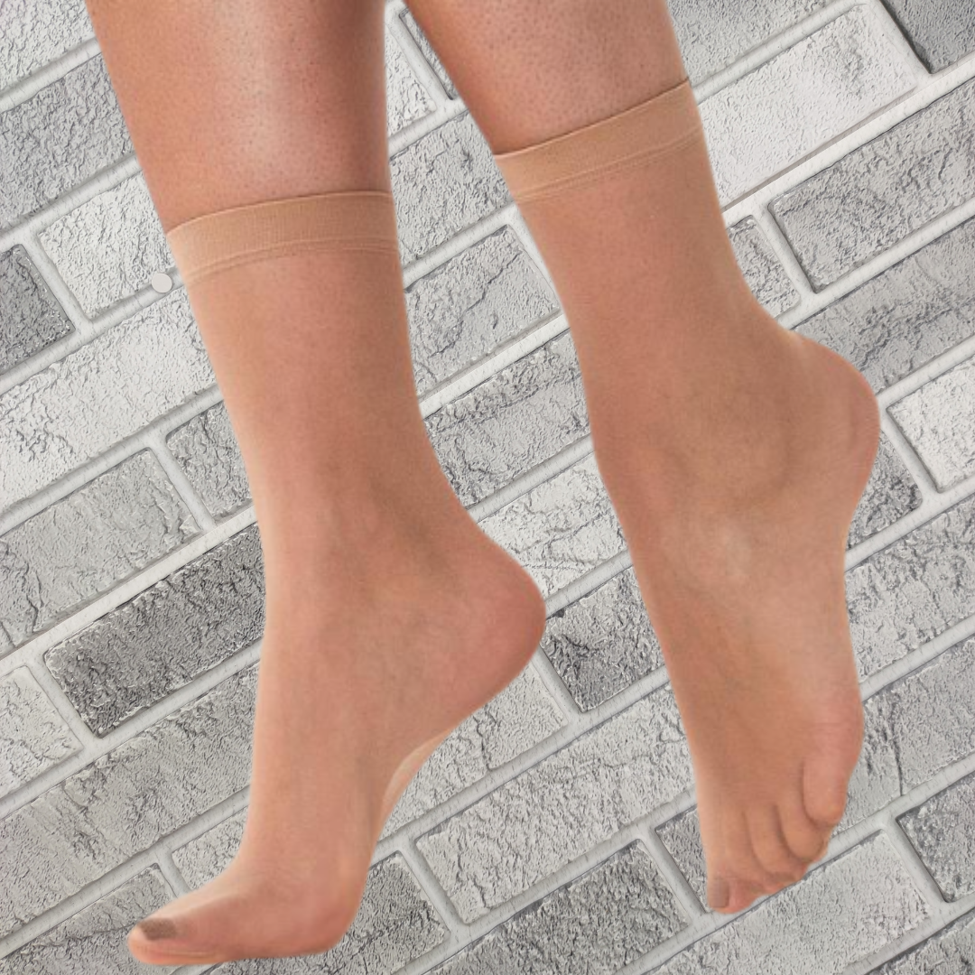 Шкарпетки жіночі капронові Рулончик №8 тілесний беж 269219907