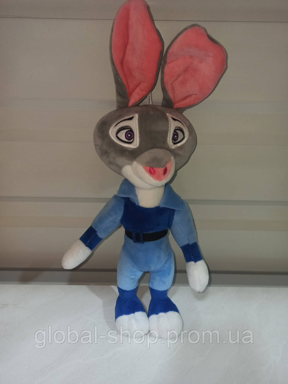 М'яка Іграшка крольчиха Джуді з мультика Зоотопія, Звірополіс 40 см