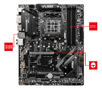 Материнська плата MSI B450 TOMAHAWK MAX II