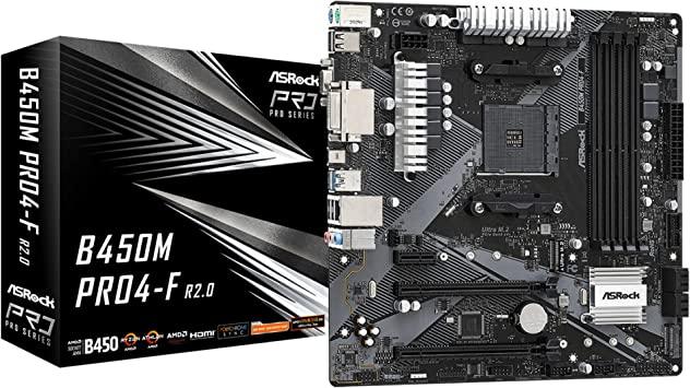 Материнська плата ASRock B450M Pro4-F R2.0