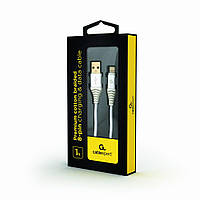 Кабель USB 2.0 тип АM - Lightning 1 м Cablexpert (CC-USB2B-AMLM-1M-BW)