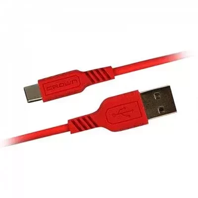 Кабель USB 2.0 тип АM - Type-C 1 м Crown (CMCU-002C), фото 1