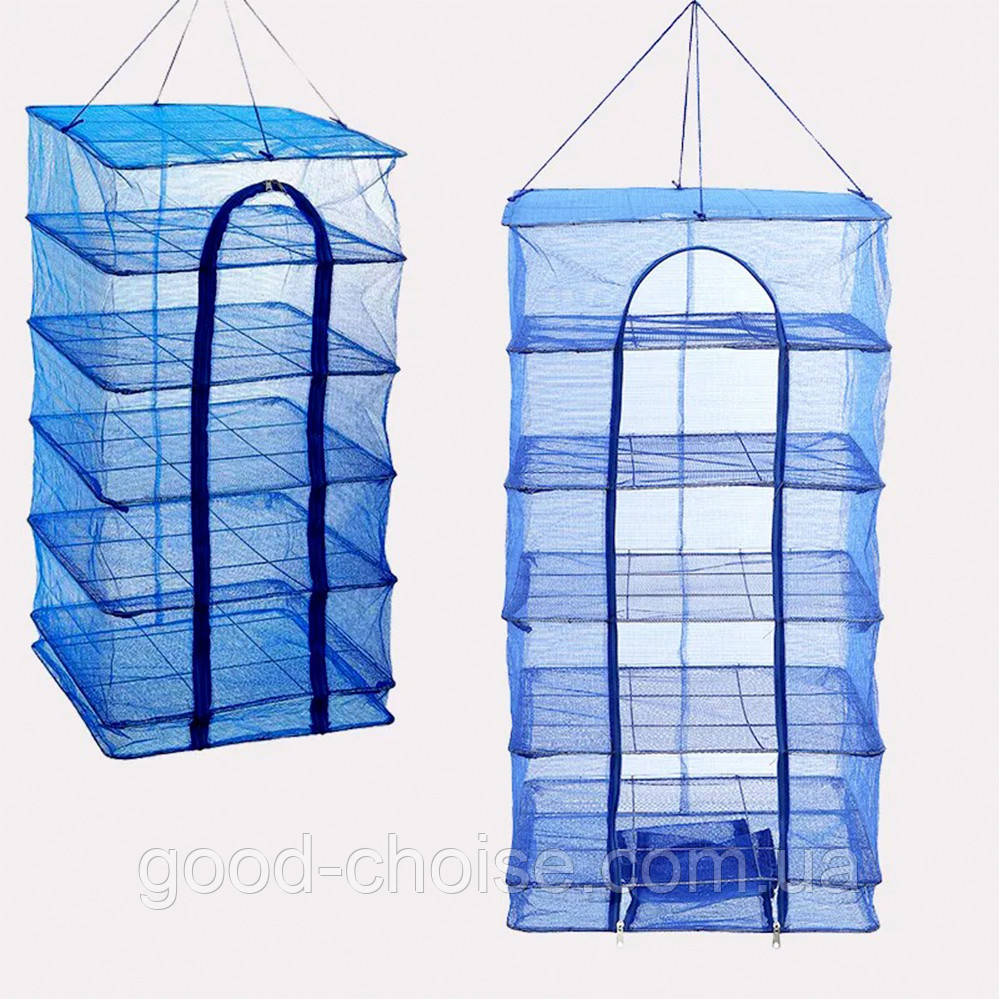 Сетка для сушки фруктов и рыбы 5 ярусов (50х50х98 см) EL-1102-2 ...