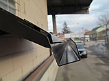 Готовий збірний навіс (дашок) над дверима Dash'Ok 4,05x1.5 м Style, мідь антик, моноліт 4 мм, бронзовий, фото 2
