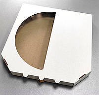 Коробка для пицы с окном 300*300*30