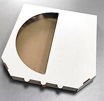 Коробка для піци з вікном 300*300*30