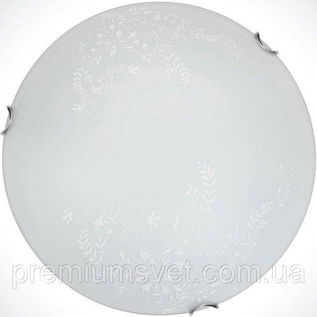 Світильник настінно-стельовий 24160 НББ "Лаура" 2х60 Вт, Е27 d=300 білий, фото 1