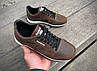 Шкіряні чоловічі коричневі кросівки розміри 40-45, фото 5