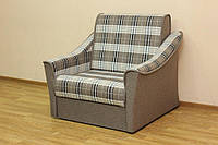 Кресло-Кровать Натали 60 раскладное ткань Бронкс-05 и Багама-35 (Катунь ТМ) тканина Шотландія кава та комбі кави
