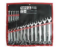 Набор комбинированных ключей Yato YT-0363