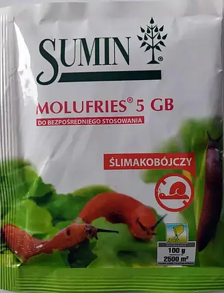 Засіб від слимаків Molufries 5GB 100г Sumin (аналог Слимакса/Slimax), фото 2