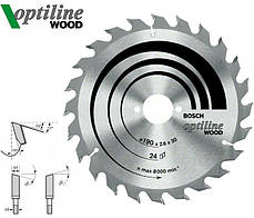 Пилковий диск BOSCHPRO Optiline wood 190 мм 60 зуб. (2608641188)