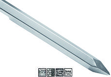 Пікоподібне шестигранне зубило BOSCHPRO 1 1/8" 520мм для GSH 27/16-28 (1618600019)