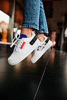 Кроссовки, кеды отличное качество Nike Air Force 1 Type 354 White Blue Red Размер 36