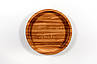Дерев'яна тарілка Woodin кругла D 250 мм h 40 мм дуб, фото 3