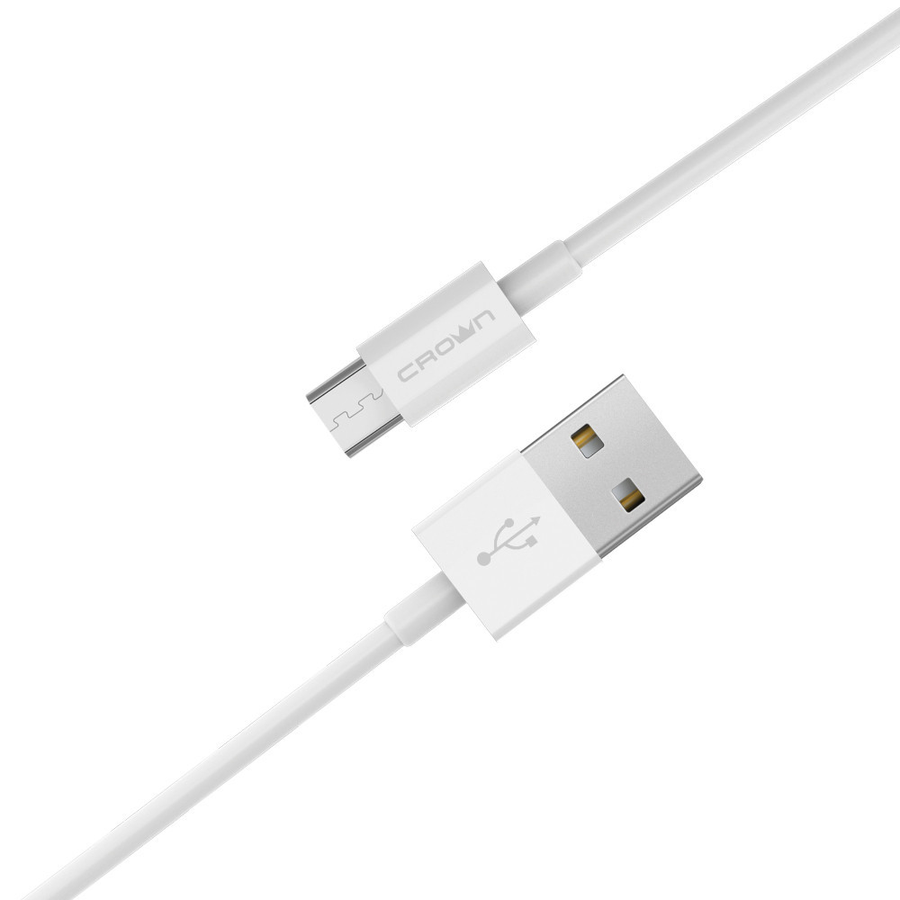 Кабель USB 2.0 тип АM - microВM 1 м Crown (CMCU-005M)